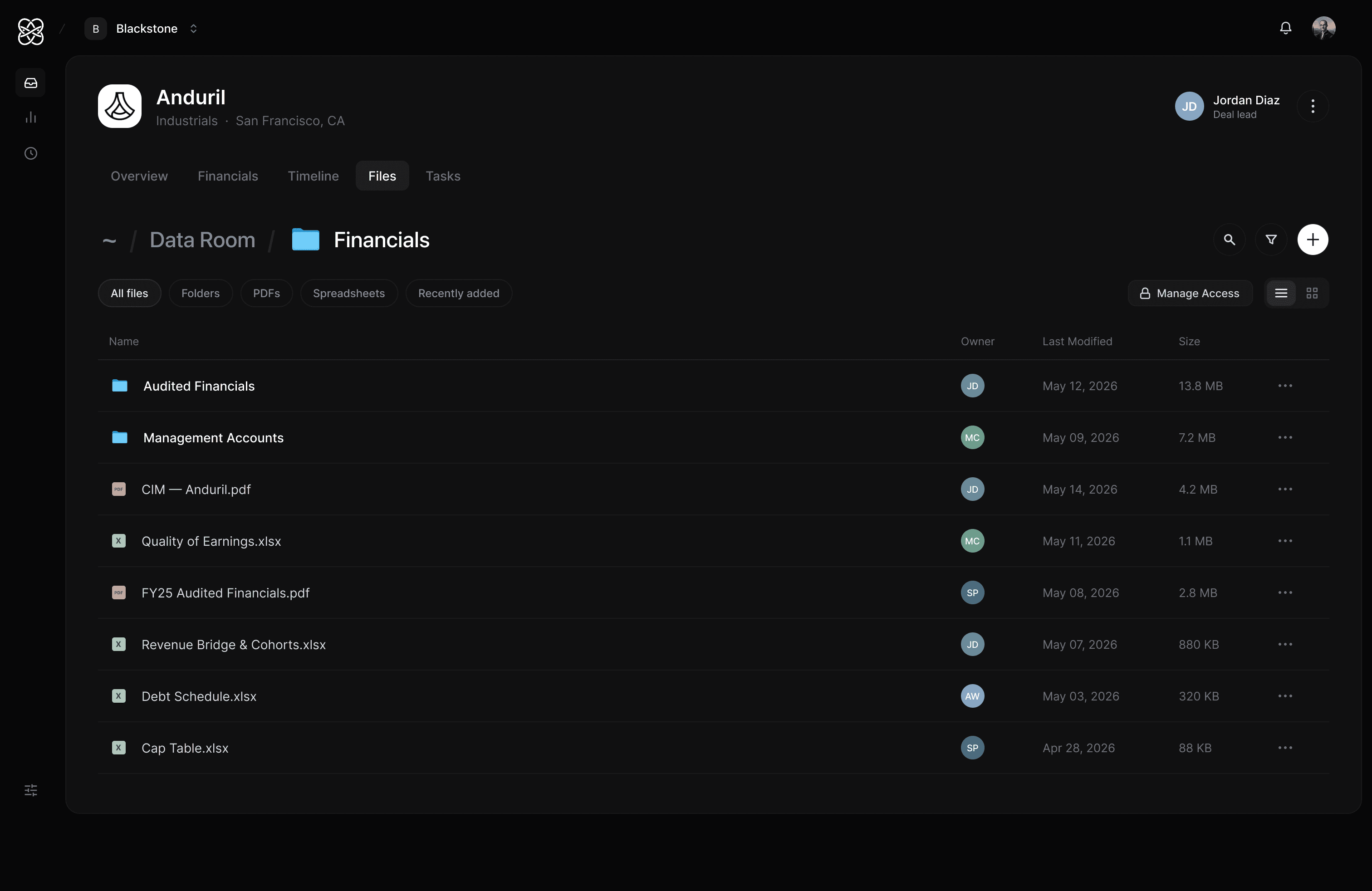 Company — Files